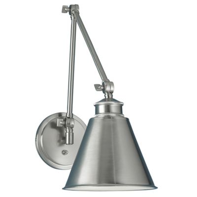 Aidan Swing Arm Wall Sconce by Norwell Lighting - Starlight Lighting USA and Canada